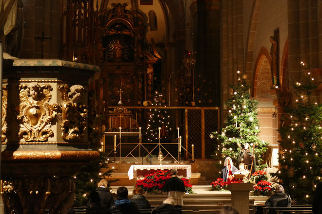 Jahreswechsel - Mitternacht im Dom zu Fritzlar